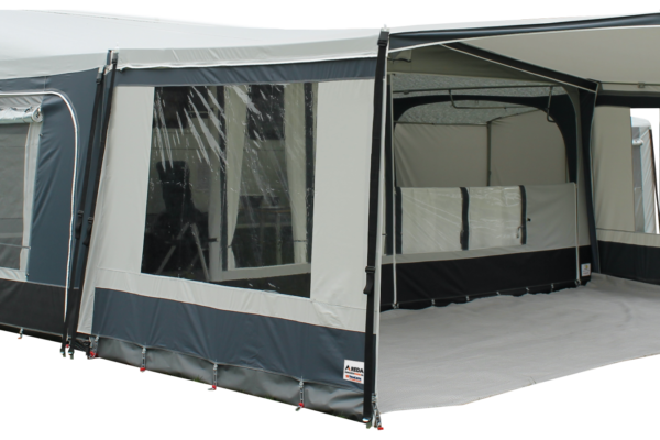 Universele zijwand met raam 240 cm antraciet grijs